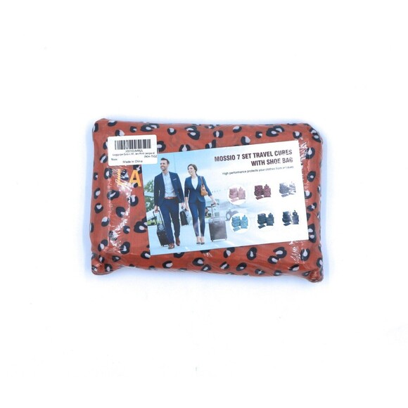 Set of 7  Packing Cubes with Shoe Bag Travel Carry On Luggage Organizer College - Picture 1 of 4